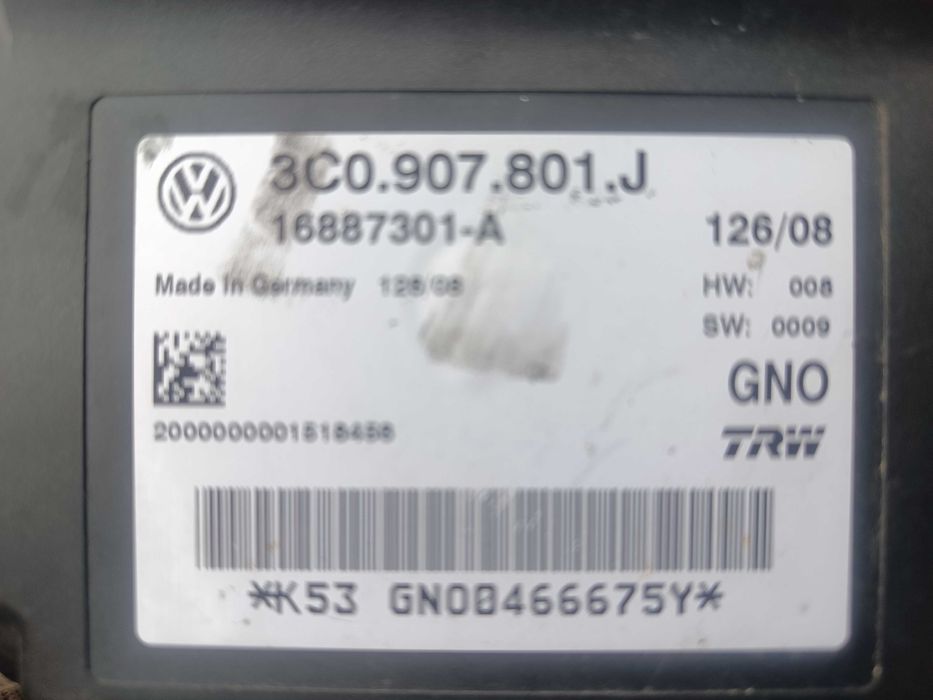 Модул, ел. ръчна спирачка  за Пасат Б6 / VW Passat B6 -  3C0907801J