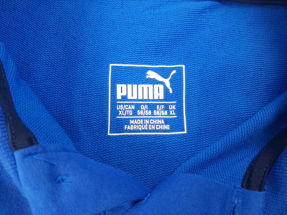 Puma Italy - Оригинална мъжка тениска с яка размер XL