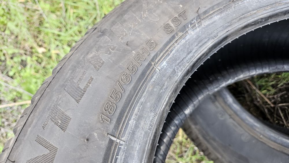 2бр като нови гуми 185 65 15 дот 24 фаерстоун firestone