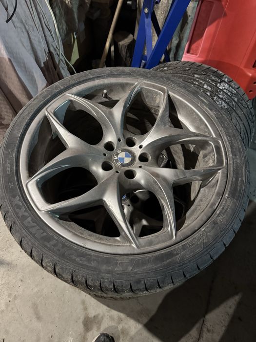 Диски с резиной 5x120 r21 бмв bmw x5 x6 e53 e70 e71 r21