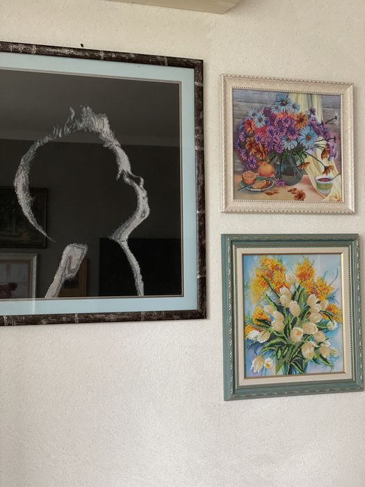 Картина вышивка