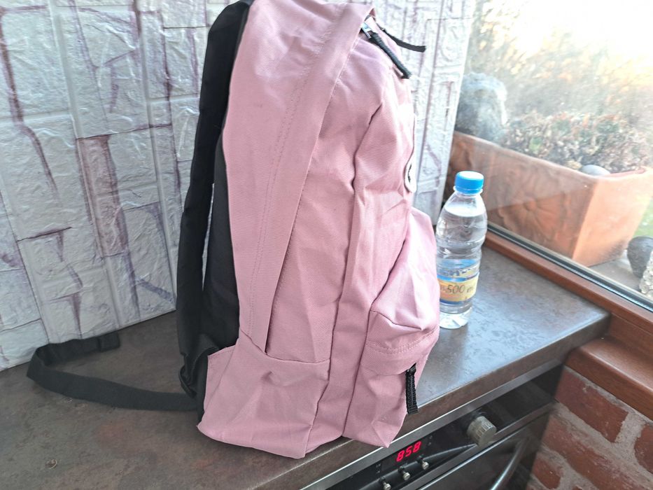 раница VANS-розова,текстилна чанта,ванс