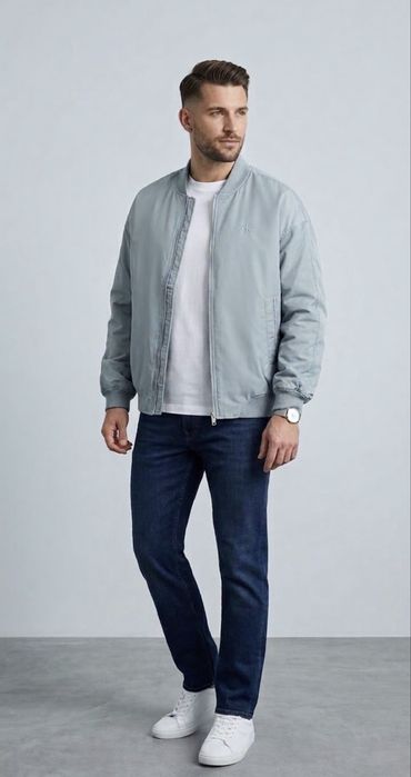 Calvin Klein Jeans Mint Bomber Jacket XL