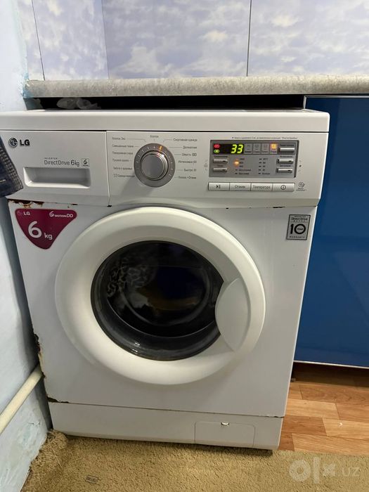 Стиральная машинка LG direct drive stiralka kir yuvish mashinasi