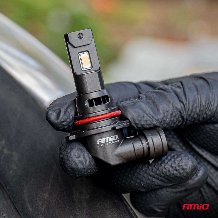 LED крушки HB4 12/24V AMIO F25 PRO BLACK Edition Лед крушка FUL CANBUS
