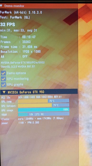 Gtx 950 strix gaming 2gb