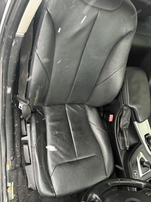 Interior piele neagra bmw seria 3 f30 cu incalzire
