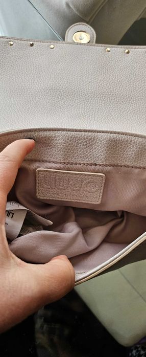 Бежова чанта Liu jo