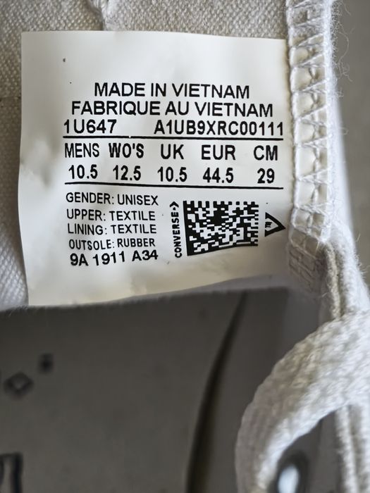 Converse, нови оригинални кецове, номер 44.5