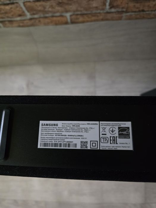 Саундбар samsung HW430