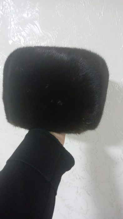 Норковая шапка новая