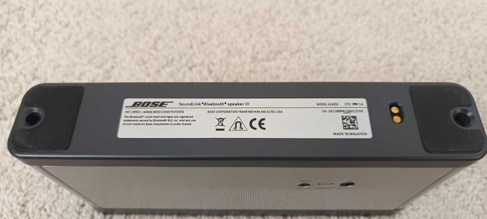 Boxa portabila Bose Soundlink 3 bluetooth Aux in Impecabila