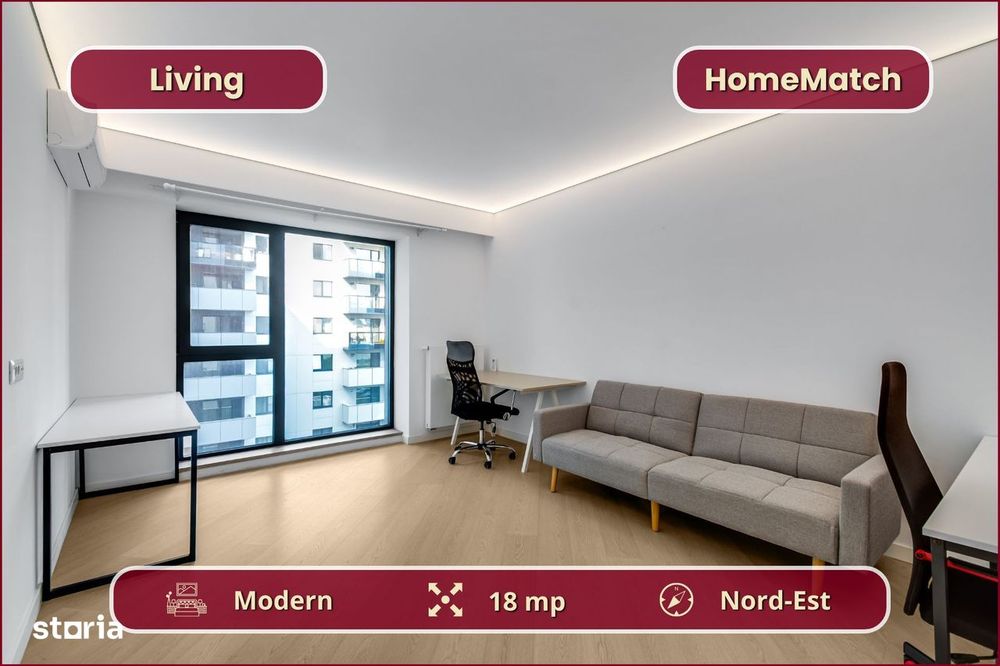 Cortina North || Studio || Finisat premium || Nemobilat || Comision 0%