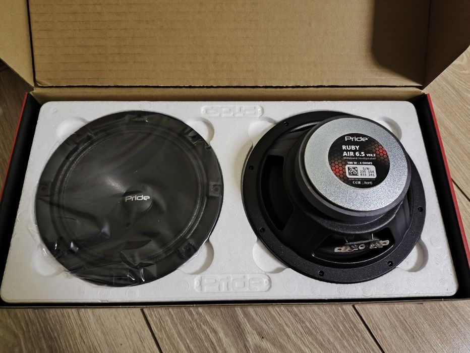Колонки (Динамики) Pride RUBY AIR 6.5 v2 Новые.