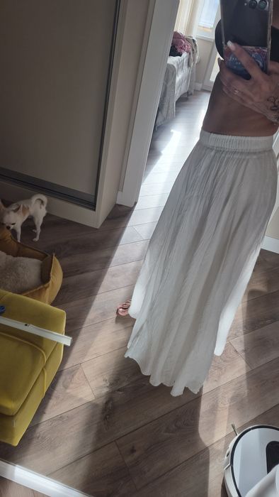 Юбка белая размер 42