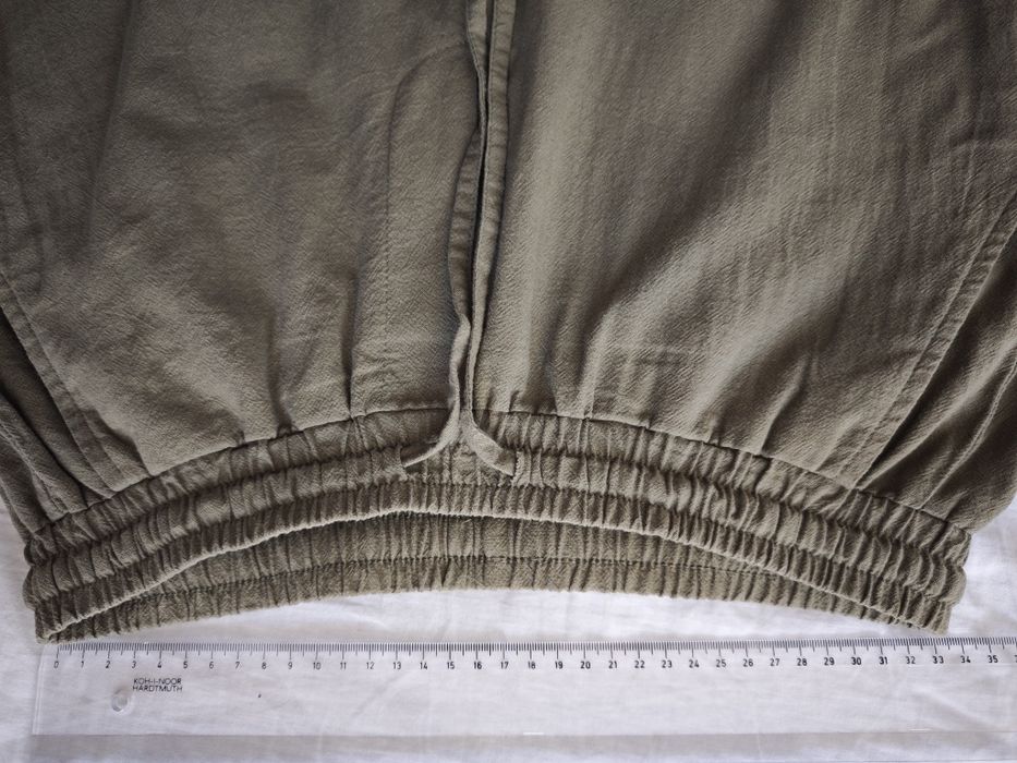 Pantaloni pentru bărbați, culoare verde olive (măsliniu), bumbac 100%, marimea M