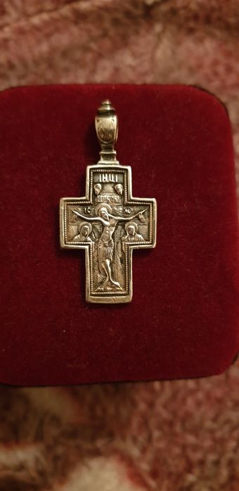 Серебро крест проба 925