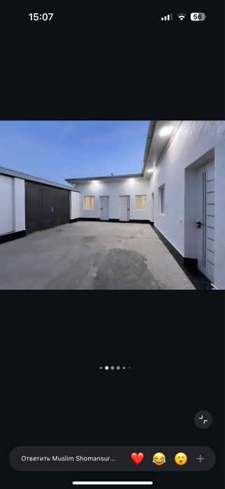 Uy sotiladi 1 sotix 2 xona + oshxona