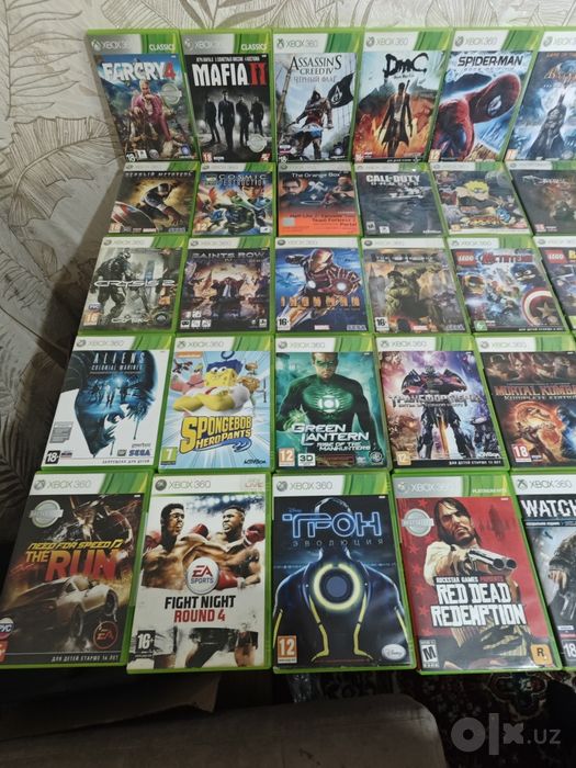 Оригинальние Игровые диски для xbox 360 с лицензией в идеальном