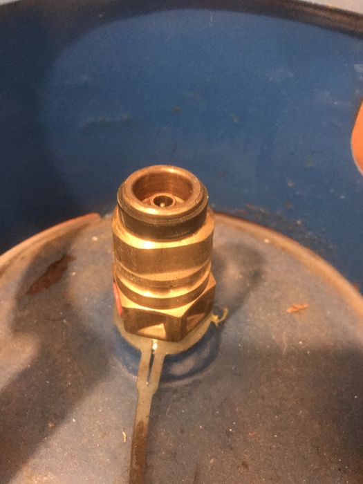 Газова  бутилка  12   литра .