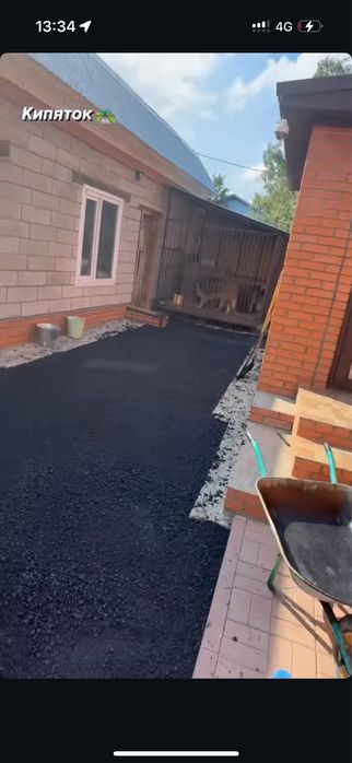 Асфальтирование дворов и дорог