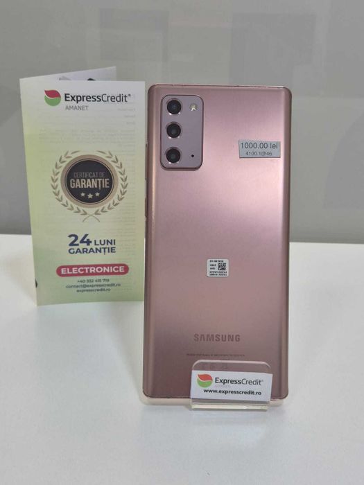 (AG46) Samsung Note 20 5G B.4100 Garantie 2 ani