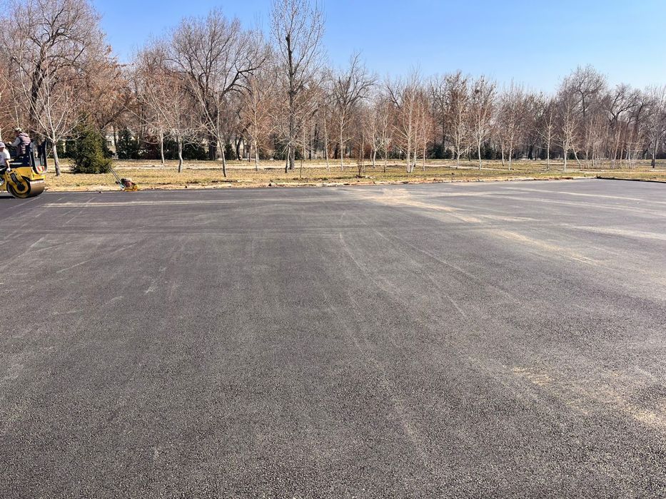 Асфальт асфальтирование услуги бордюр