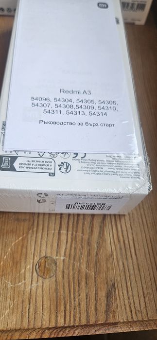 Redmi A3 midnight black нов