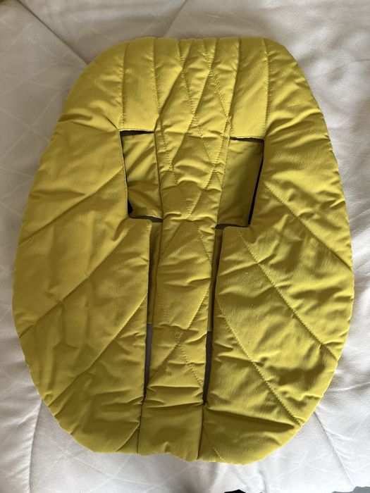 Cybex Platinum Priam 3 шаси + тапицерия за седалка Mustard Yellow  + дъждобран