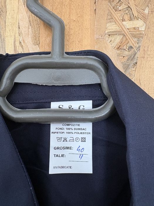 Cămașă Pompieri IGSU Bărbați Bleumarin 40 II (M) Nouă