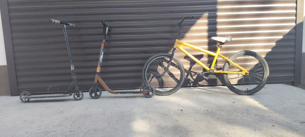 Велосипед и самокаты