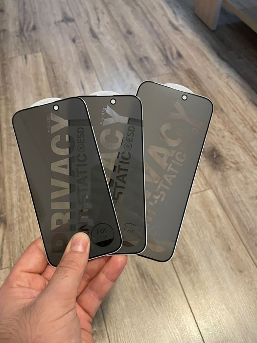 Folie privacy iPhone 11 12 13 14 15 16 Pro Pro Max Plus