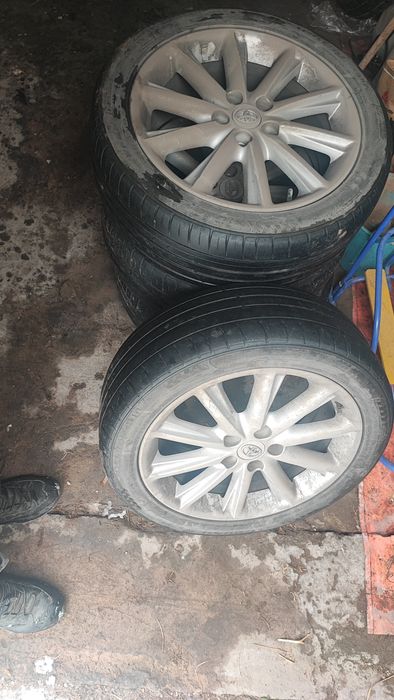 Титановые диски на Камри