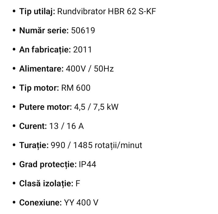 masina vibrofinisare rotunjire muchii vibrofinisor debavurare