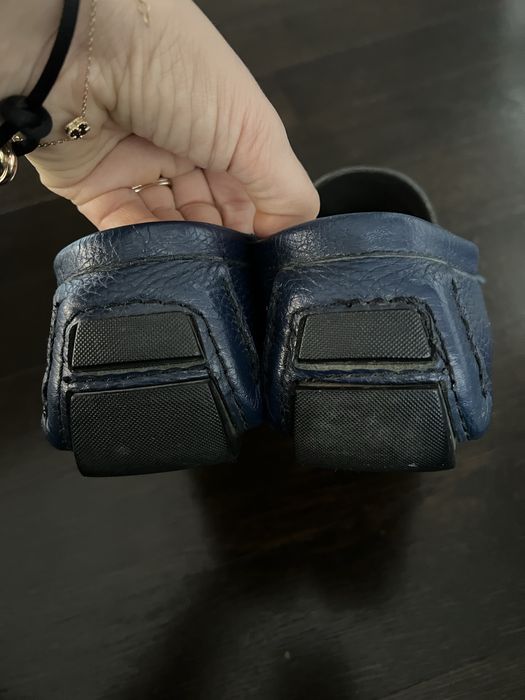 Loafers Loius Vuitton 43-44 piele bleumarin