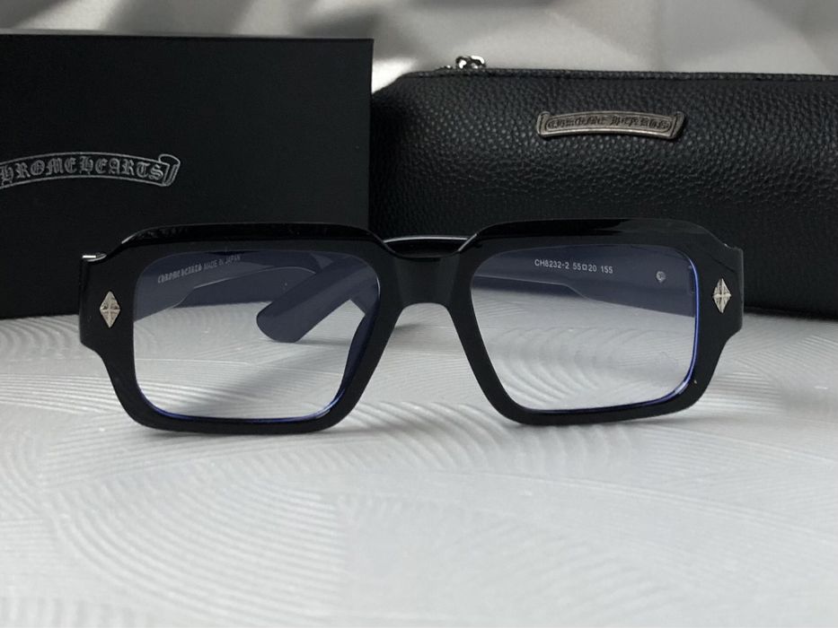 Очила за компютър Диоптрични рамки прозрачни слънчеви chrome hearts