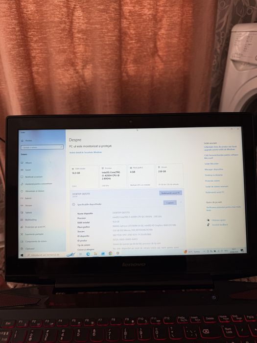 Vand laptop de gaming