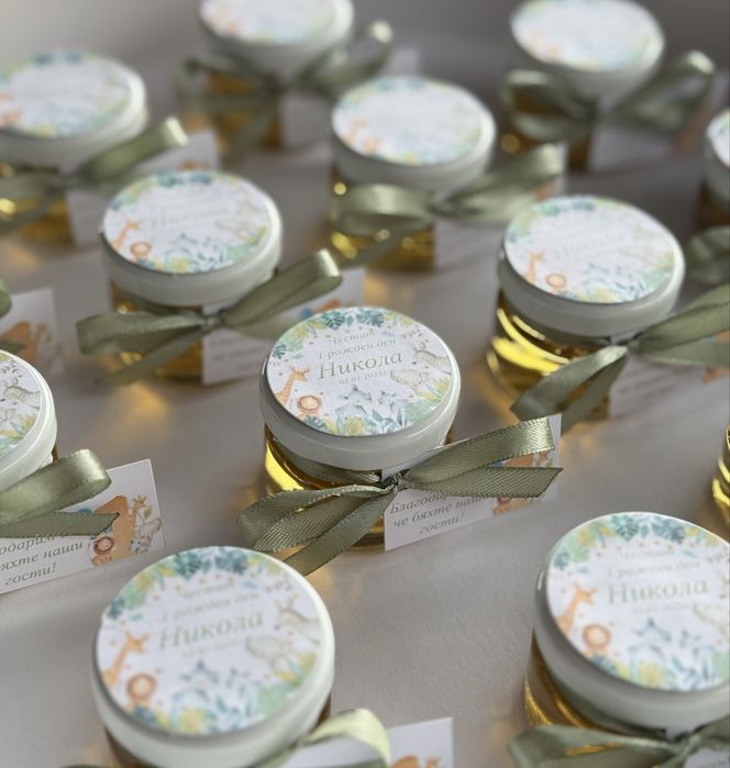 Подаръци за гости - бал, кръщене, 8ми март, рожден ден, погача