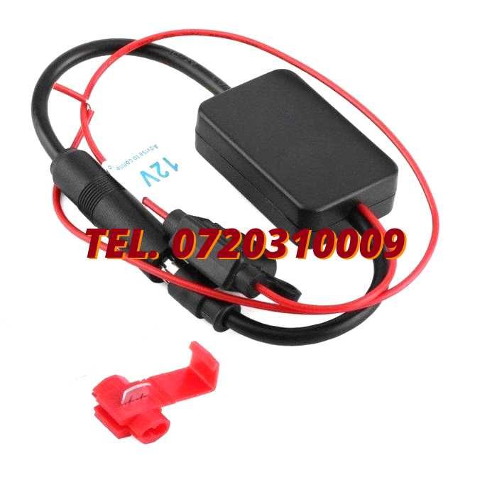 Amplificator Pentru Semnal Antena Radio Auto Camioane Etc Fm 12V