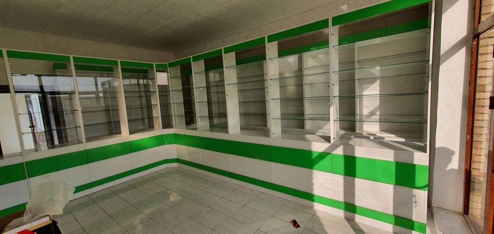 Dorixona va magazin uchun tayyor mebellar