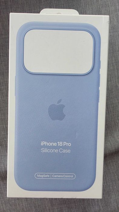 Husa telefon originala APPLE iPhone 18 Pro Silicone Case cu MagSafe - Black, MK8Y4ZM/A