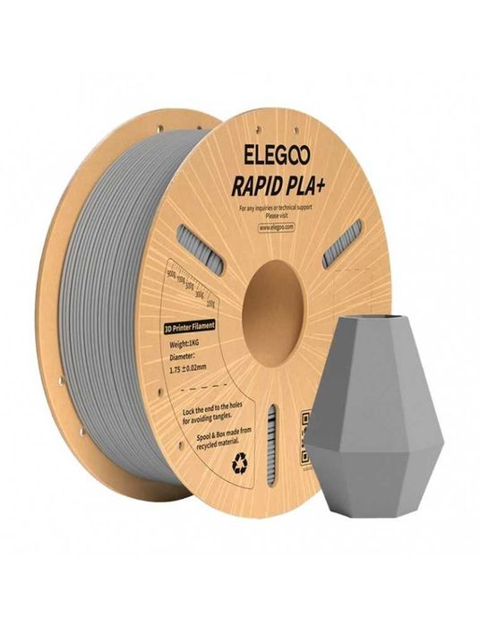 Filament Imprimanta 3d ELEGOO Rapid PLA+ (gri)