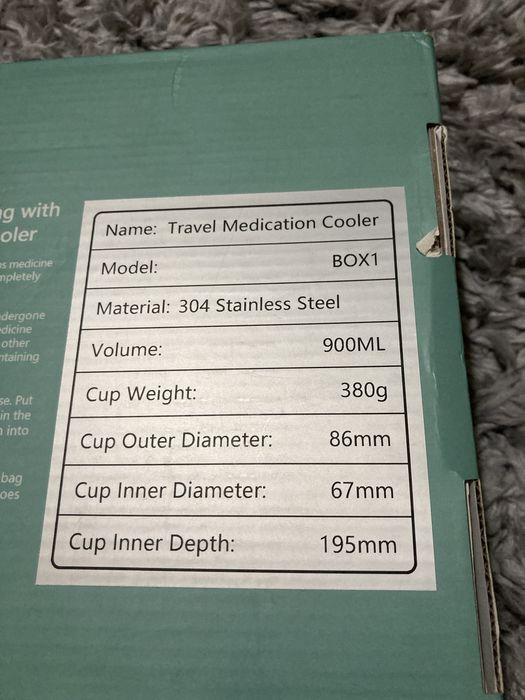 Mini frigider pentru insulina secrets box, Nou