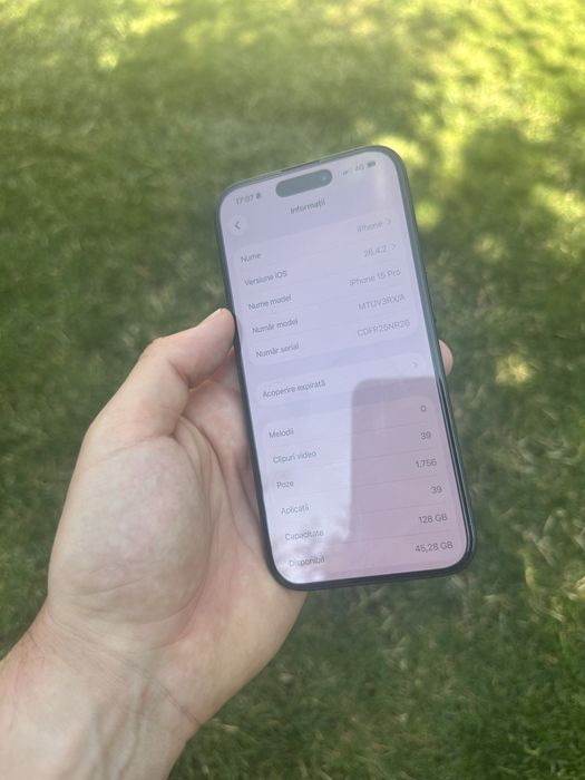 Iphone 15 pro liber de retea