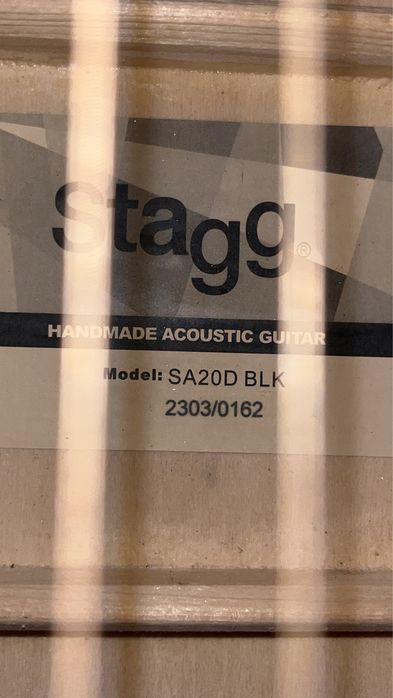 Новая гитара stagg