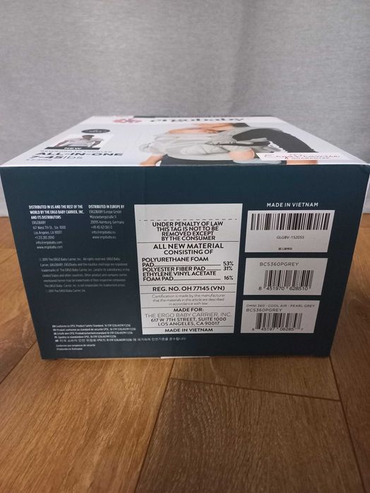 Ергономична раница Ergobaby Omni Coolair 360