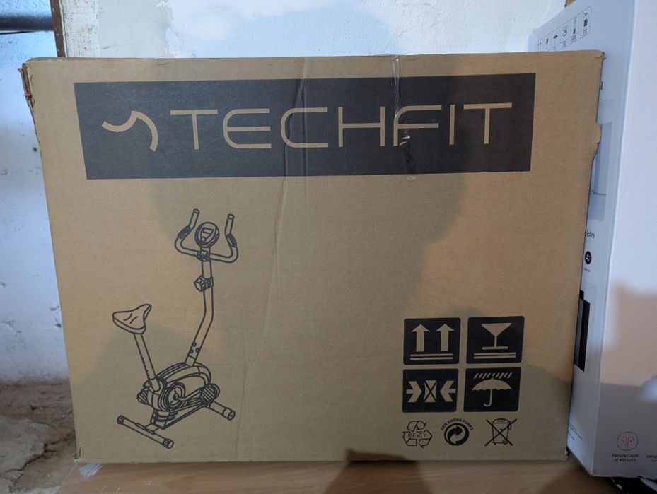 Bicicleta fitness magnetica Techfit B330, volanta 5kg, greutate maxima