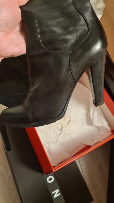 Италия, 38р, димесезон ботфорты