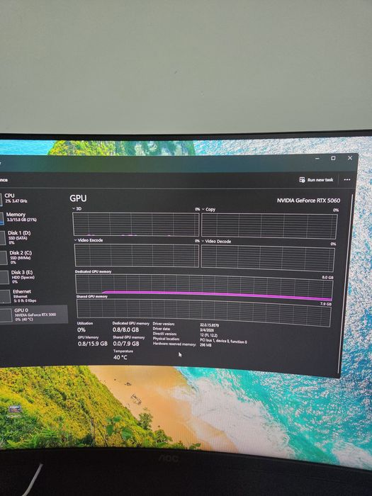 PC Gaming RTX 5060 8GB | i5-12400F | 16GB RAM | Garanție