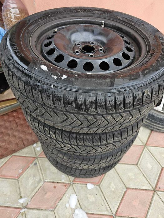 Jante tabla VW cu anvelope iarna - 215/65 R17